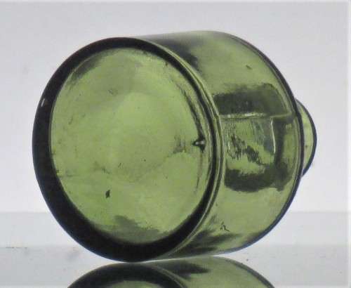ANTIQUE GREEN INK BOTTLE