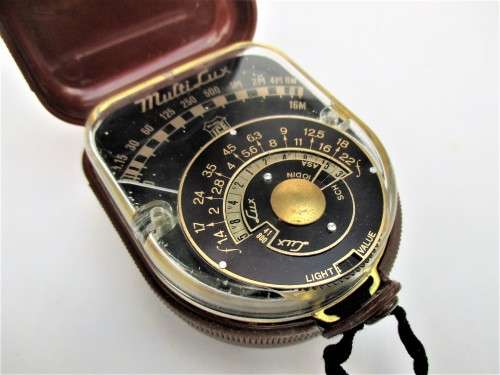 VINTAGE MULTI LUX LIGHT METER
