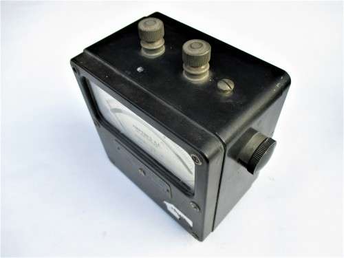 VINTAGE WESTON ELECTRICAL AMPERES METER