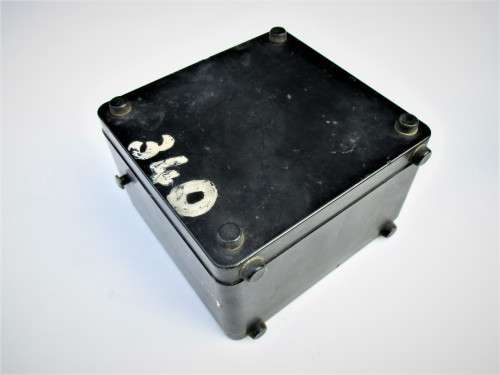 VINTAGE WESTON ELECTRICAL AMPERES METER