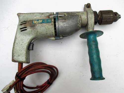 VINTAGE WOLF HAMMER DRILL