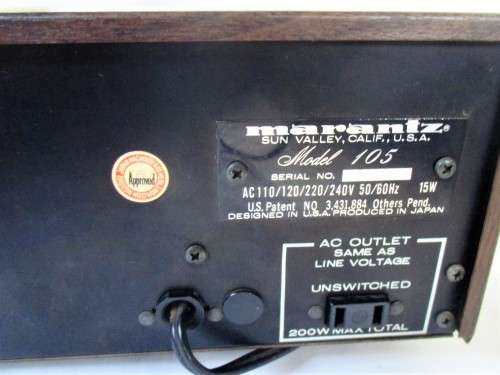 VINTAGE MARANTZE TUNER/RADIO