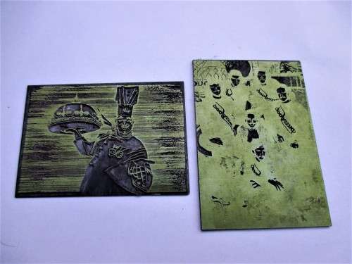 Vintage Picture Printing Plates