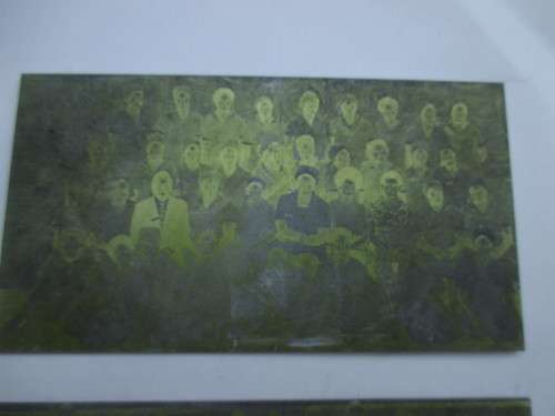 Vintage Picture Printing Plates