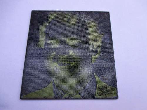 Vintage Picture Printing Plates 1980s