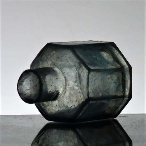 ANTIQUE OCTAGONAL INK BOTTLE