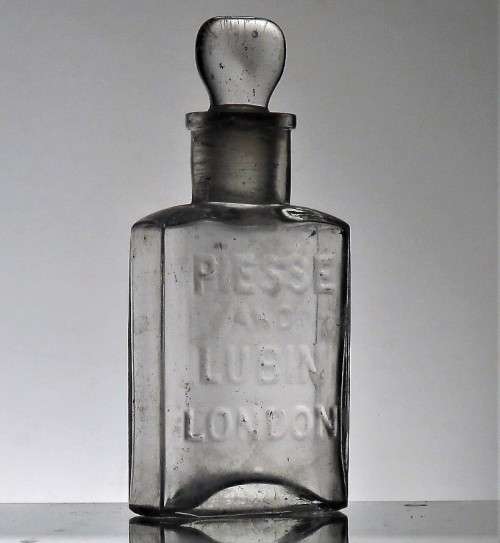 1880s PIESSE & LUBIN LONDON PERFUME BOTTLE