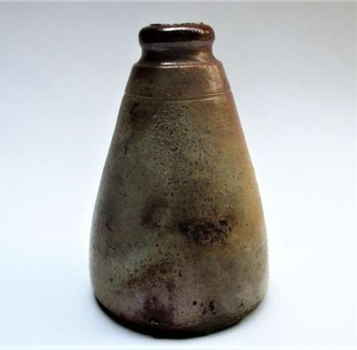 CONE STONEWARE INK BOTTLE