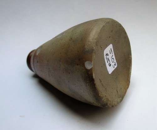 CONE STONEWARE INK BOTTLE