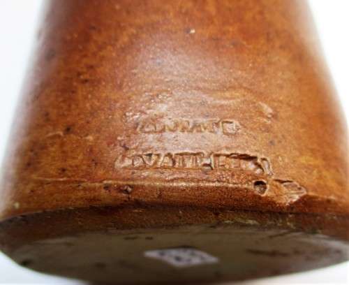 SQUERE MOUTH STONEWARE MASTER INK BOTTLE