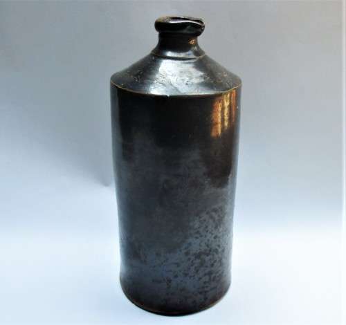 LARGE 1880`S STONEWARE MASTER INK BOTTLE