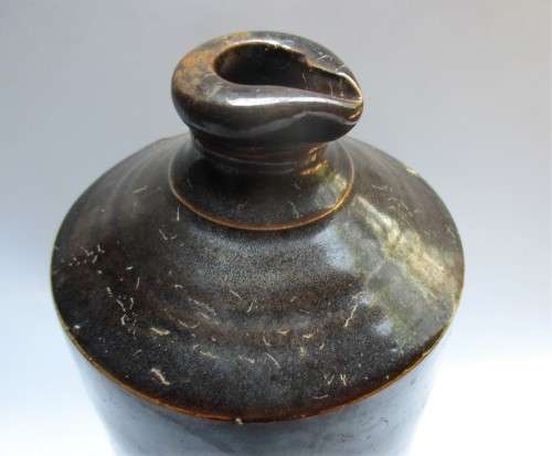 LARGE 1880`S STONEWARE MASTER INK BOTTLE