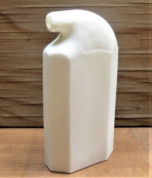 LARGE ODOL MILK GLASS MOUTH WASH BOTTLE