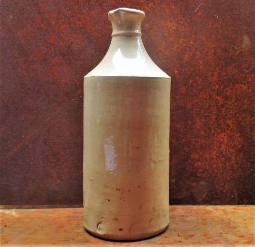 White Stoneware Bulk Ink Bottle