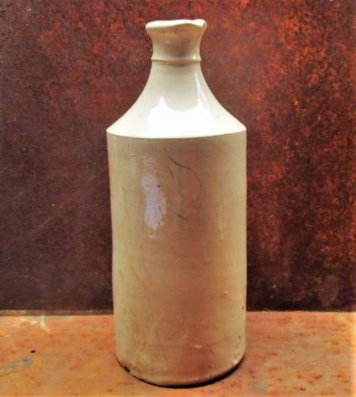 White Stoneware Bulk Ink Bottle