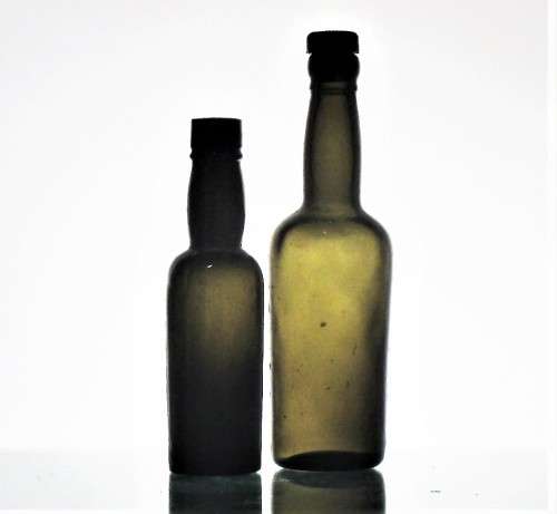 Antique Minuture Liquor Bottles