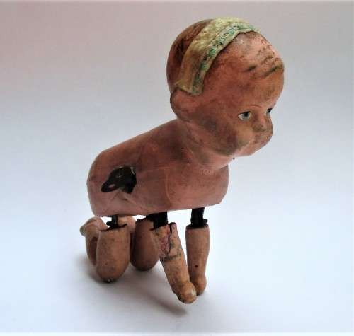Antique Wind-Up Doll