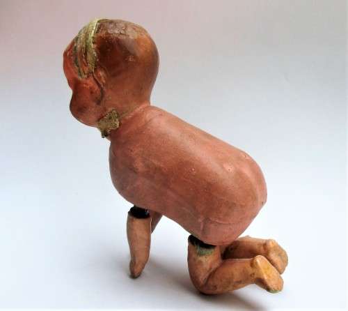 Antique Wind-Up Doll
