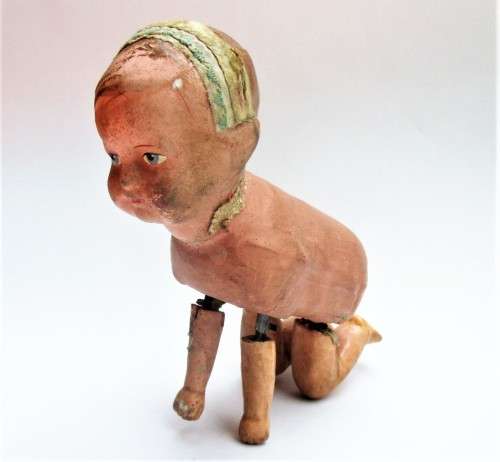 Antique Wind-Up Doll
