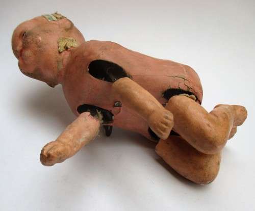 Antique Wind-Up Doll