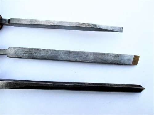 WOOD TURNING WORKING CHISELS