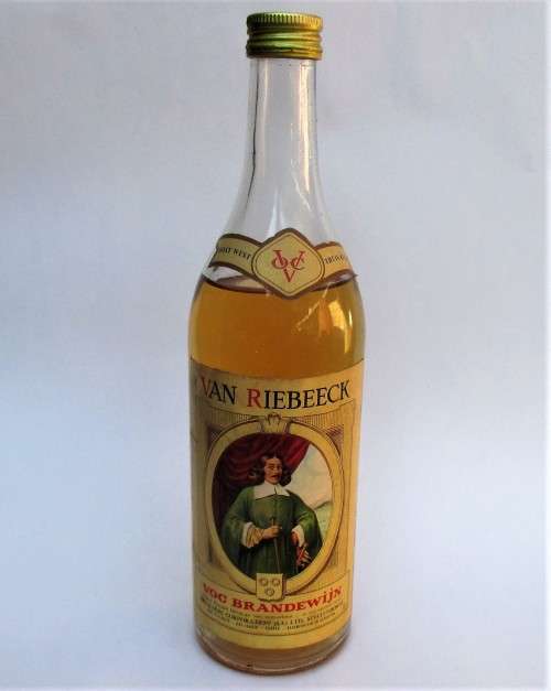 VINTAGE VOC VAN RIEBEECK BRANDY DUMMY BOTTLE