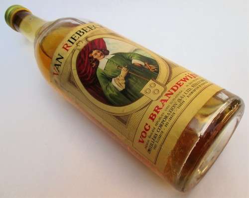VINTAGE VOC VAN RIEBEECK BRANDY DUMMY BOTTLE