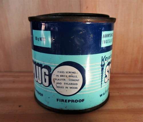 VINTAGE SCREWPLUG TIN
