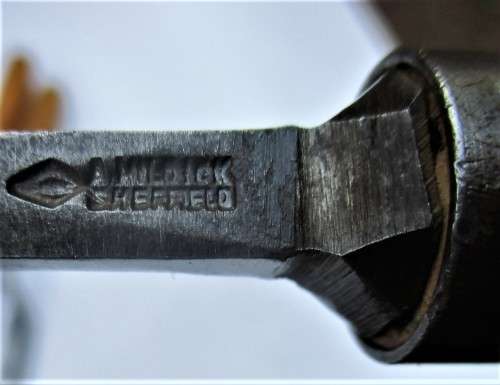 LARGE SHEFIELD GOUGING PARING CHISELS