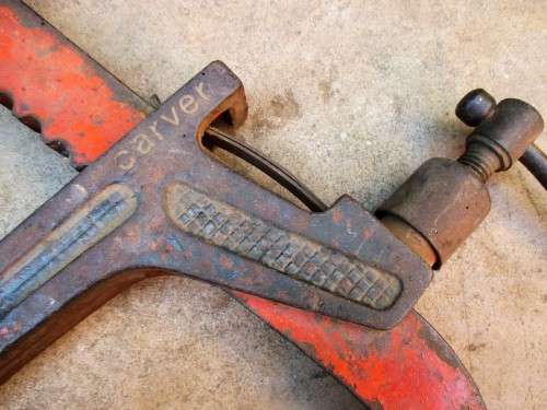VERY LARGE CAVER CLAMP