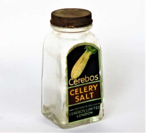 VINTAGE CEREBOS CELERY SALT BOTTLE