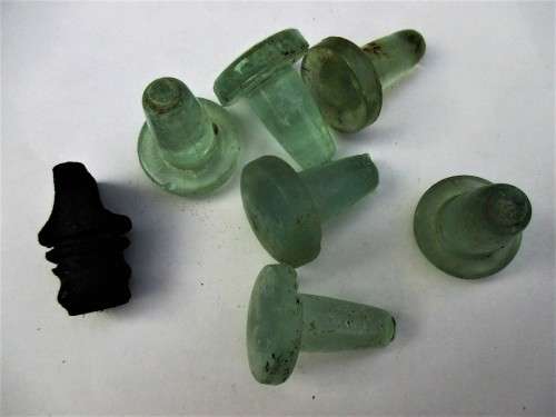 ANTIQUE BOTTLE STOPPERS LARGE