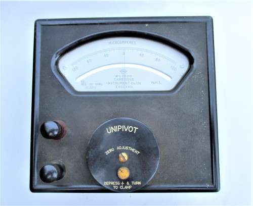 UNIPIVOT MICRO AMPERES METER