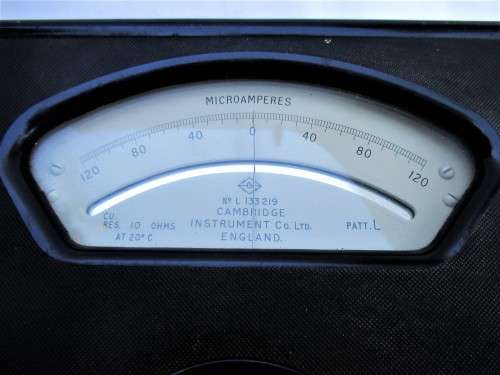 UNIPIVOT MICRO AMPERES METER