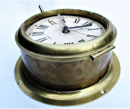 BRASS SMITHS 8-DAY CLOCK