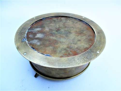 BRASS SMITHS 8-DAY CLOCK