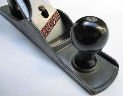 STANLEY HANDYMAN No.5 HAND PLANE WITH WOODEN TODE AND KNOB