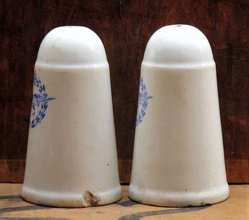 SOUTH AFRICAN MILLITRY SALT and SALT POT