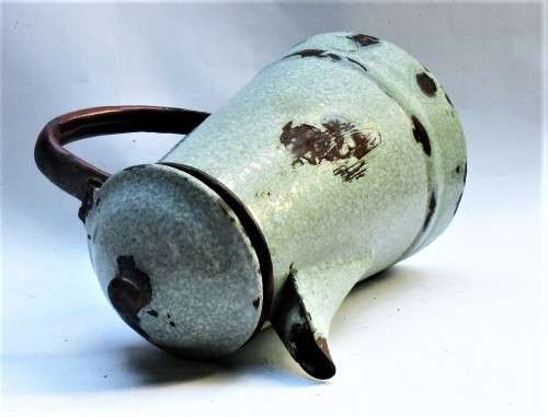 VINTAGE ENAMEL KETTLE