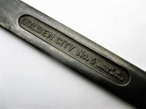 GOLDEN CITY No.5 SPANNER MADE IN SOUTH AFRICA