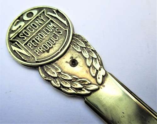 SO SOCONY PRETROLEUM LETTER OPENER ADVERTISING