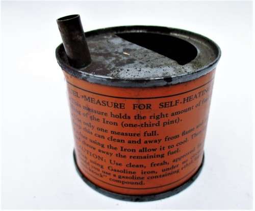 FUEL MEASURE FOR SELF-HEATING IRON TIN