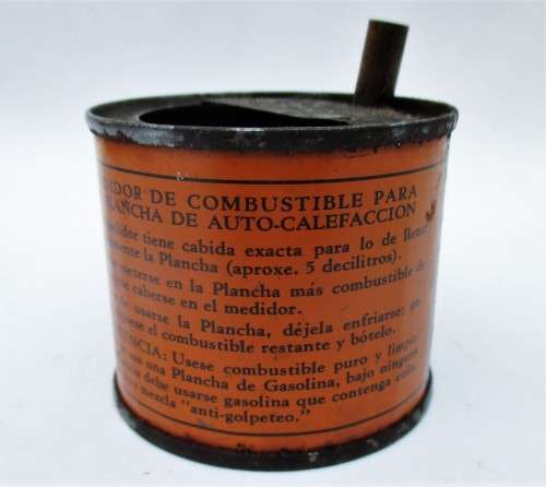 FUEL MEASURE FOR SELF-HEATING IRON TIN