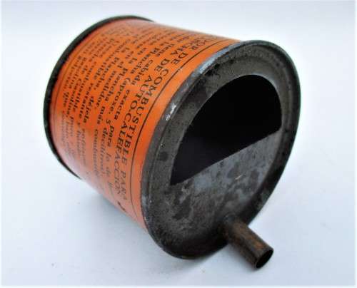 FUEL MEASURE FOR SELF-HEATING IRON TIN