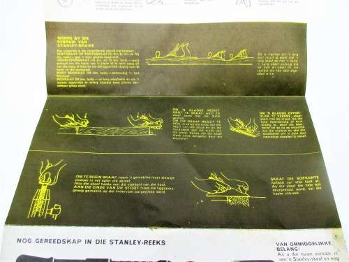VINTAGE STANLEY LEAFLET