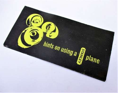 VINTAGE STANLEY LEAFLET