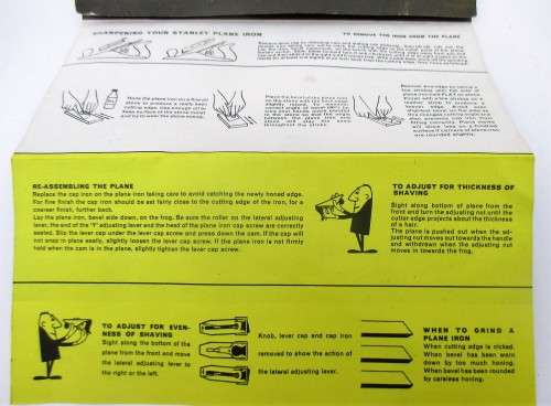 VINTAGE STANLEY LEAFLET