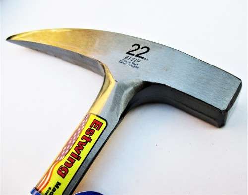 ESTWING ROCK PICK HAMMER WITH LEATHER SHEATH