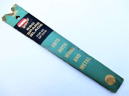 ECLIPSE No.66 HANDSAW METAL AND WOOD + SPARE BLADE
