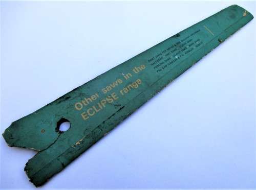 ECLIPSE No.66 HANDSAW METAL AND WOOD + SPARE BLADE